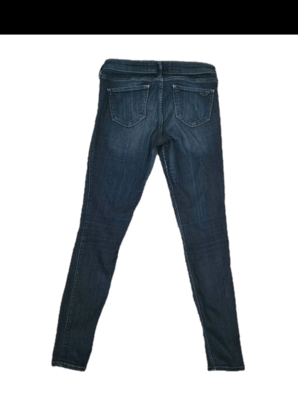 Hollister Jean Legging Womens Size 5 W27 Dark Wash Distressed Skinny Jeans Reg